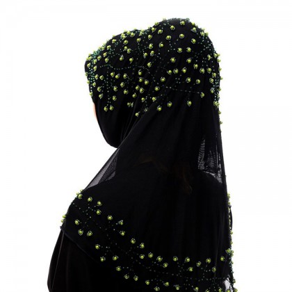 Green Pearl Hijab